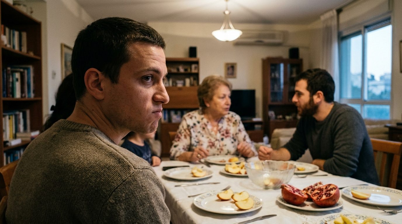 ליד שולחן החג אנחנו שוב בני 15: למה המשפחה מחזירה אותנו לתפקיד הישן